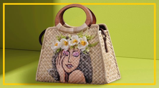 Handcrafted Bag Small (Flower Crown)