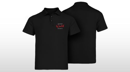 NWR Signature Polo Shirt BLK- 2024 